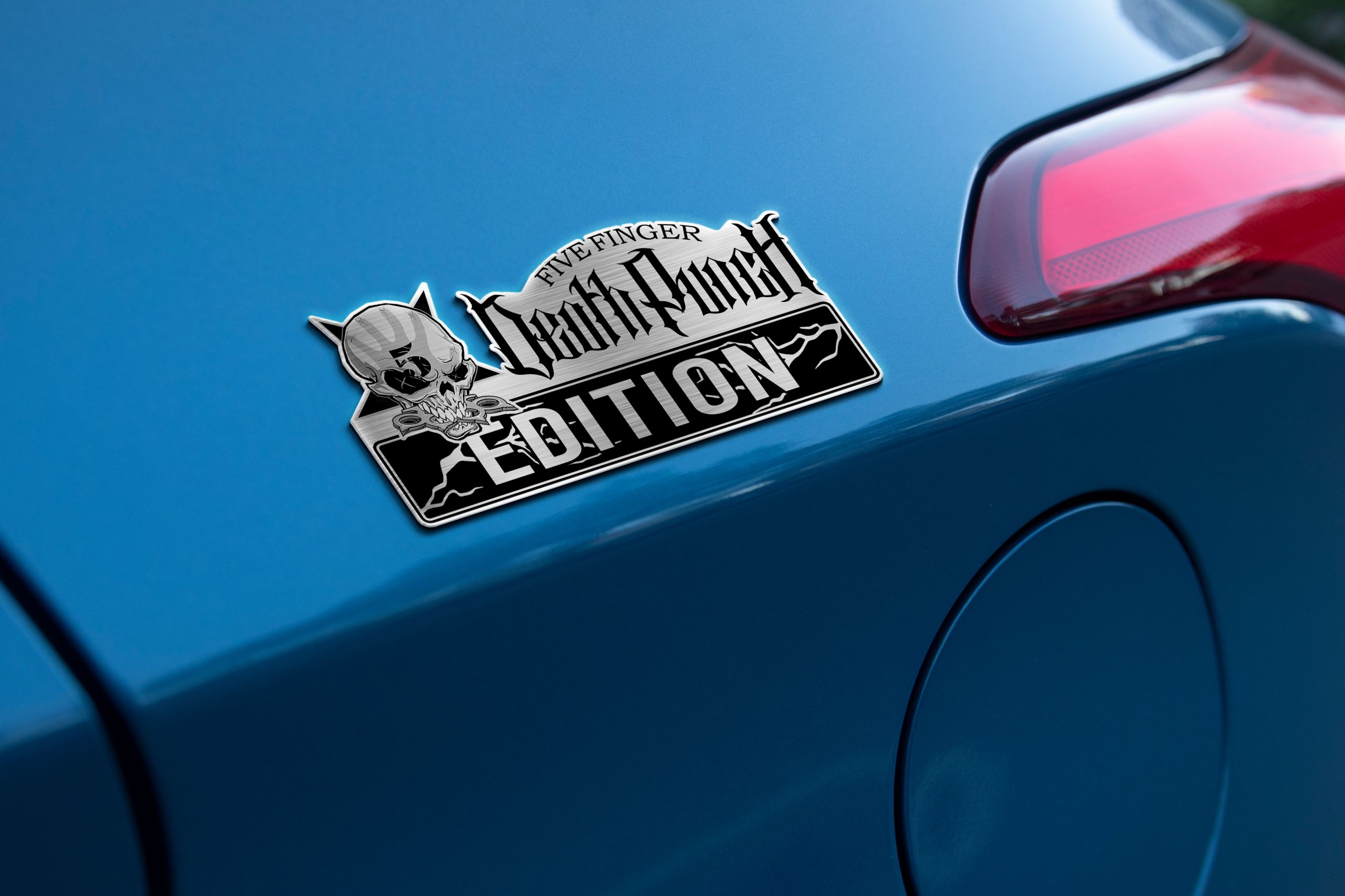 Five Finger Death Punch Edition Laser Engraved Car Name Emblem 3 Five Finger Death Punch Edition Laser Engraved Car Name Emblem - Image 3