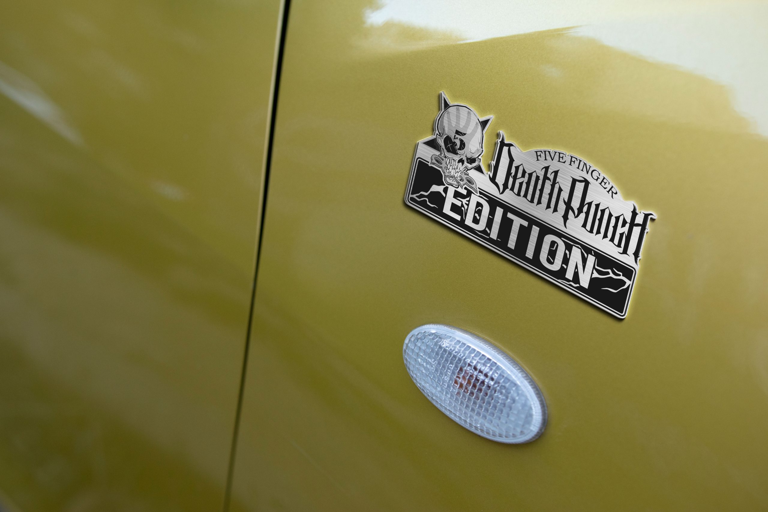 Five Finger Death Punch Edition Laser Engraved Car Name Emblem 5 Five Finger Death Punch Edition Laser Engraved Car Name Emblem - Image 5