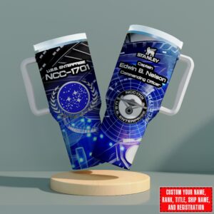 Federation Warp Core Personalized Stanley Tumbler