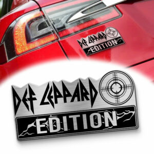 Def Leppard Edition Laser Engraved Car Name Emblem