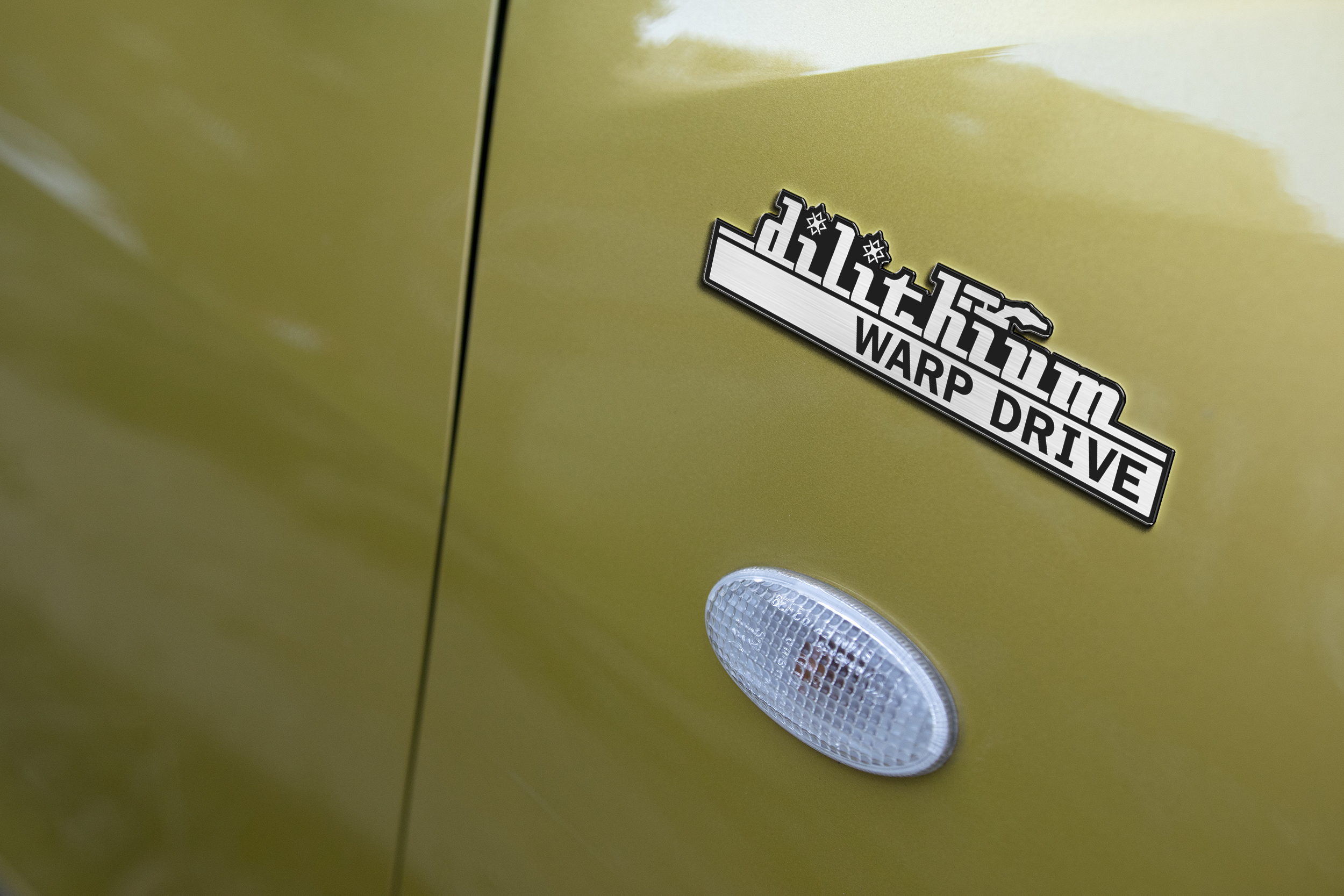 Star Trek Dilithium Warp Drive Engraved Car Emblem 5 Star Trek Dilithium Warp Drive Engraved Car Emblem - Image 5