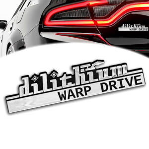 Dilithium Warp Drive Star Trek Car Emblem