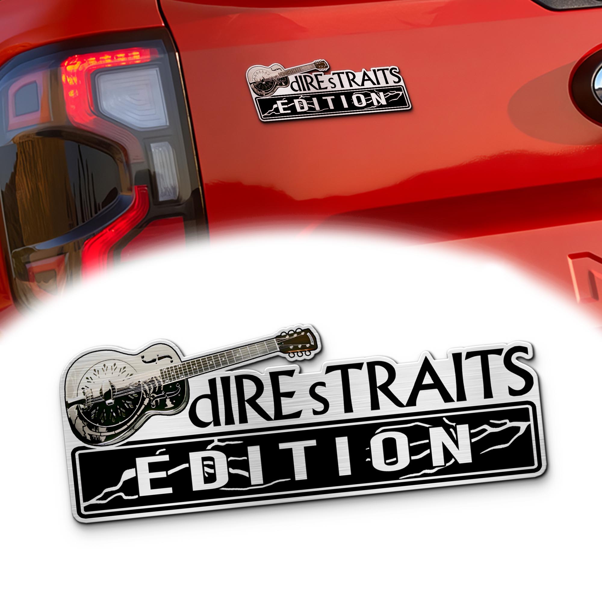 Dire Straits Edition Car Emblem 1 Dire Straits Edition Car Emblem