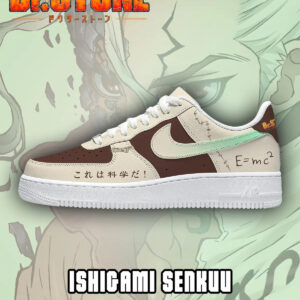 Dr. Stone Ishigami Senkuu Air Force 1 Shoes Sneakers Version 2