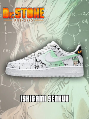 Dr. Stone Ishigami Senkuu Air Force 1 Shoes Sneakers Version 3