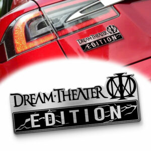 Dream Theater Edition Laser Engraved Car Name Emblem