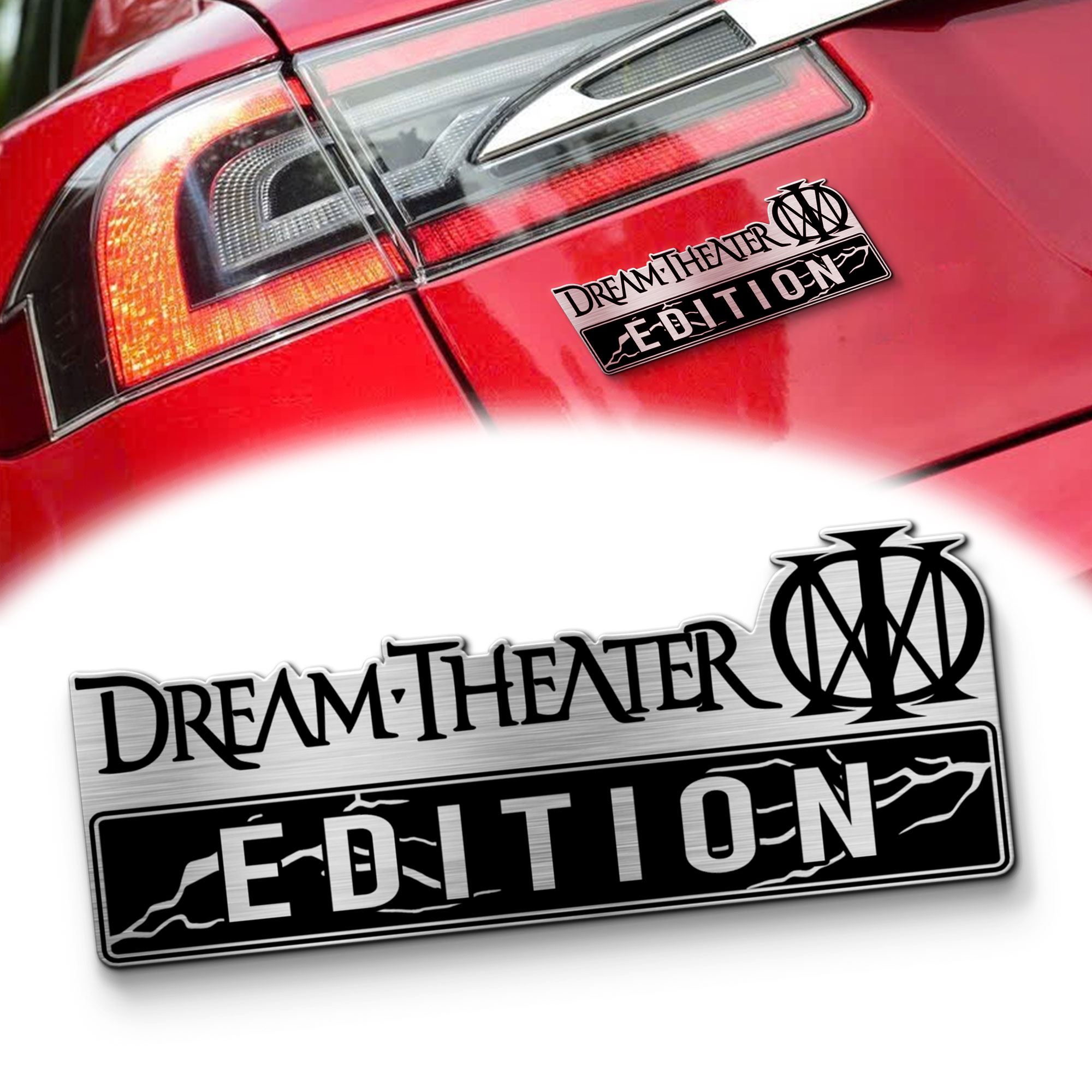 Dream Theater Edition Laser Engraved Car Name Emblem 1 Dream Theater Edition Laser Engraved Car Name Emblem