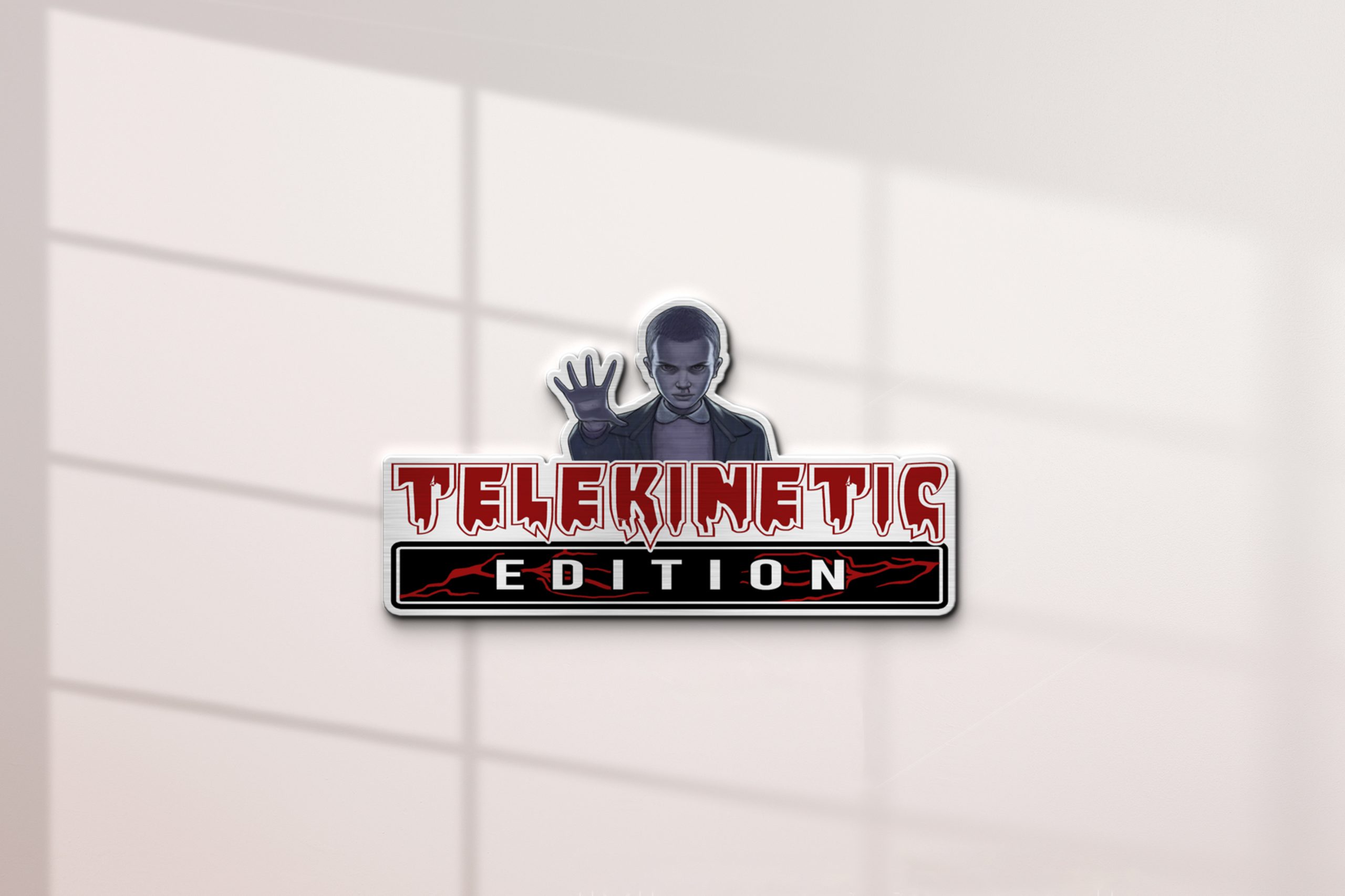 Eleven Stranger Things Car Emblem 6 Eleven Stranger Things Car Emblem - Image 6