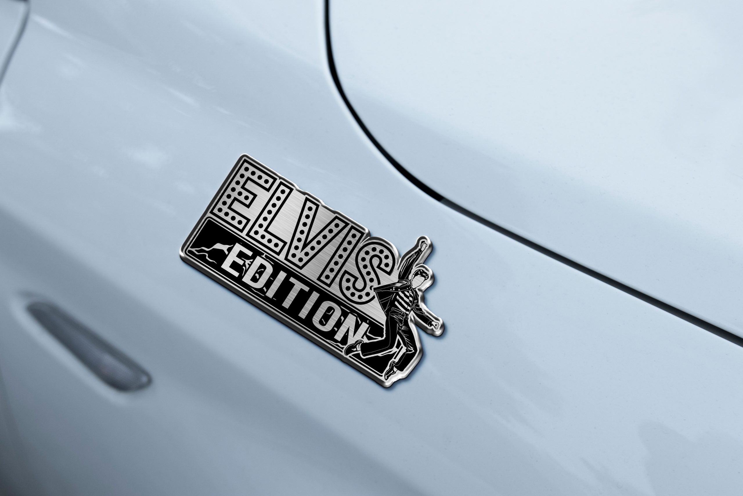 Elvis Presley Edition Laser Engraved Car Name Emblem 4 Elvis Presley Edition Laser Engraved Car Name Emblem - Image 4