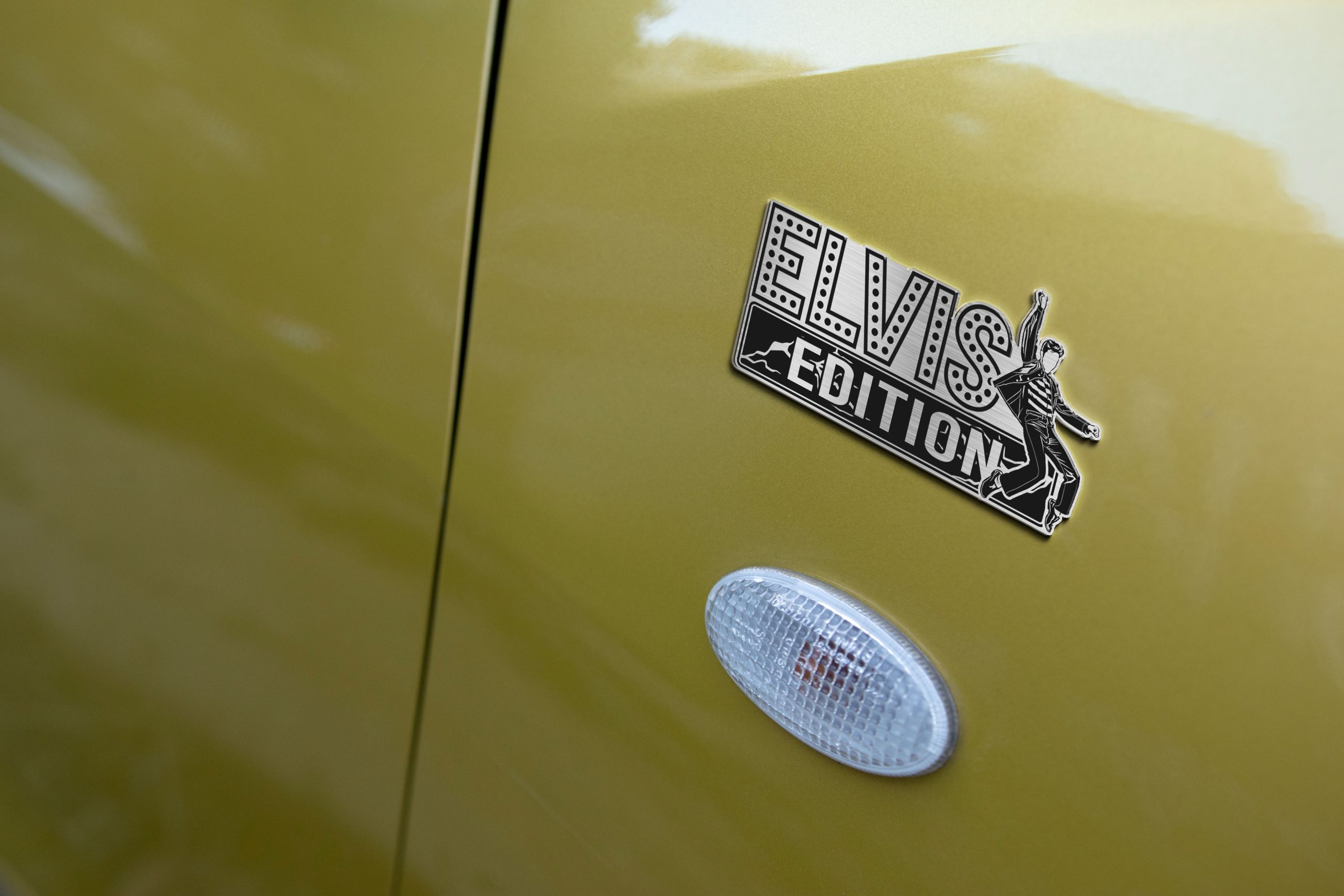Elvis Presley Edition Laser Engraved Car Name Emblem 5 Elvis Presley Edition Laser Engraved Car Name Emblem - Image 5