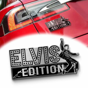 Elvis Presley Edition Laser Engraved Car Name Emblem