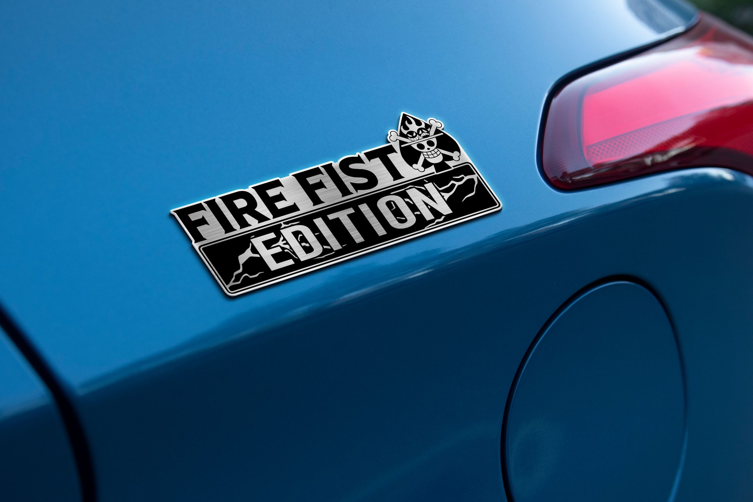 FIRE FIST Edition Laser-Engraved Car Badge 6 FIRE FIST Edition Laser-Engraved Car Badge - Image 6