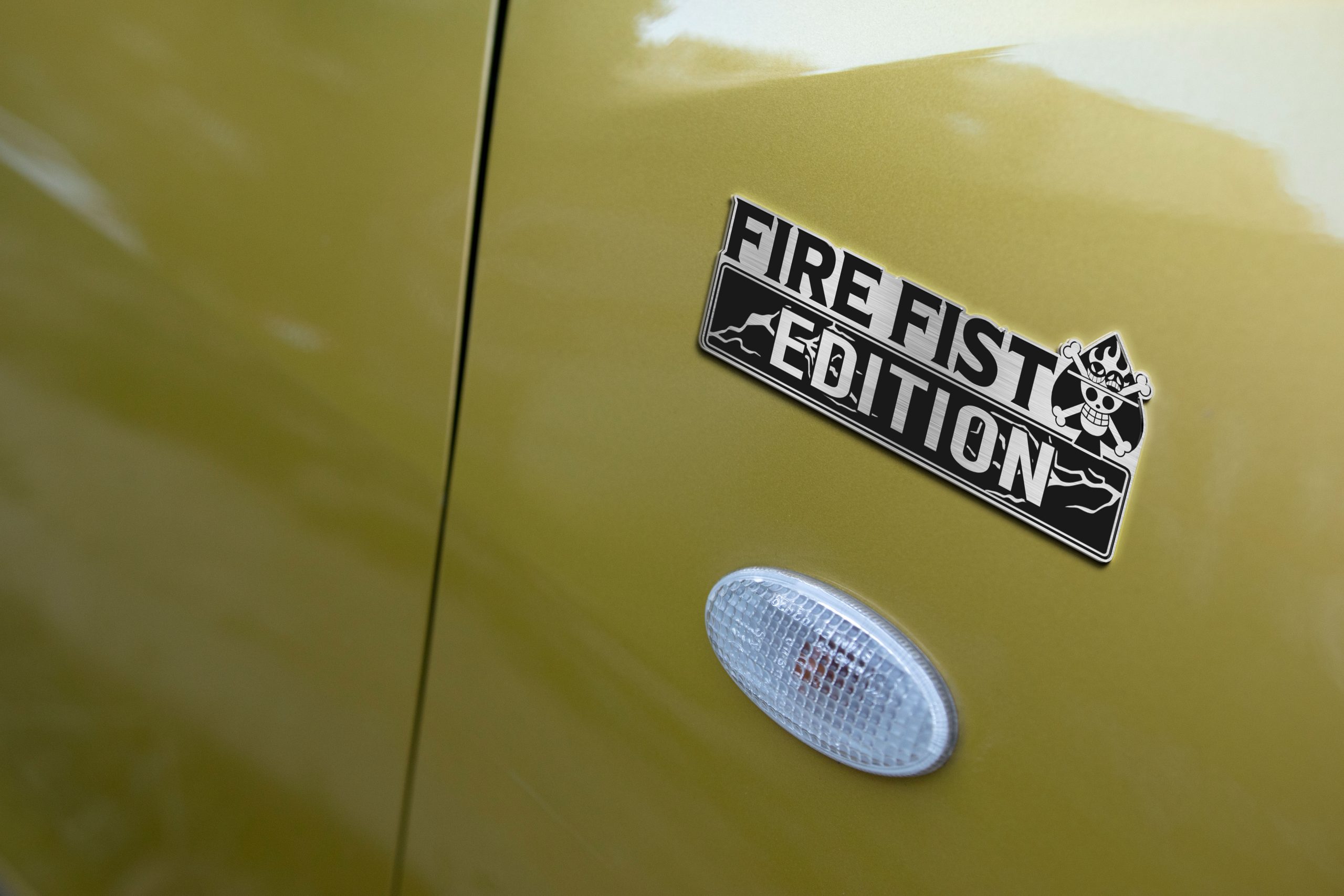 FIRE FIST Edition Laser-Engraved Car Badge 4 FIRE FIST Edition Laser-Engraved Car Badge - Image 4