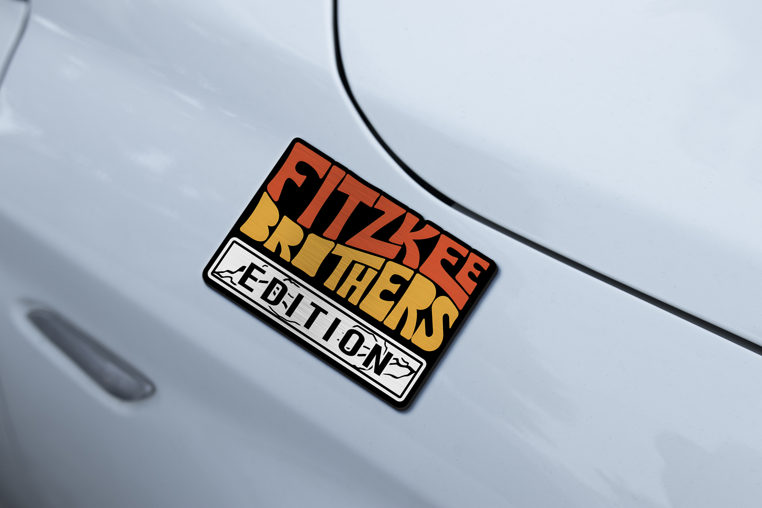 Fitzkee Brothers Edition Car Emblem 3 Fitzkee Brothers Edition Car Emblem - Image 3