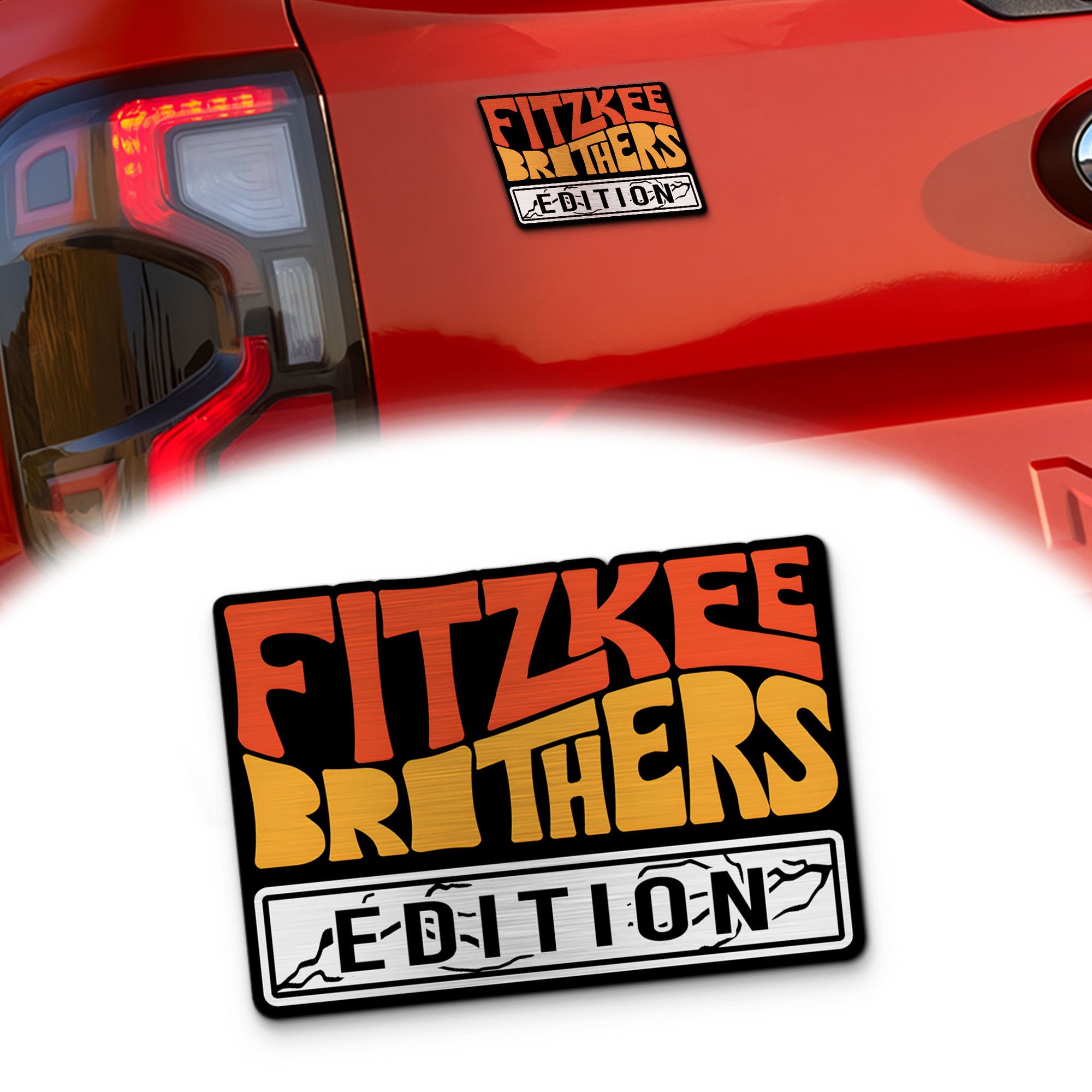 Fitzkee Brothers Edition Car Emblem 1 Fitzkee Brothers Edition Car Emblem