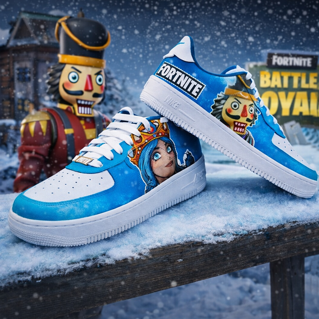 Fortnite Air Force 1 Shoes Sneakers 1 Fortnite Air Force 1 Shoes Sneakers