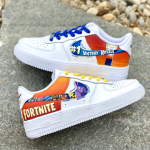 Fortnite Battle Royale Air Force 1 Shoes Sneakers