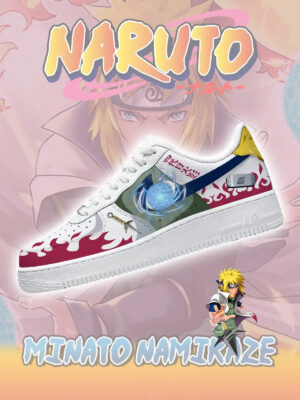 Fourth Hokage Minato Namikaze Version 2 Air Force 1 Shoes Sneakers