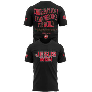 Gardner-Webb Baseball x Jesus Won T-Shirt