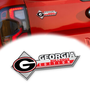 Georgia Bulldogs Edition Acrylic Car Emblem