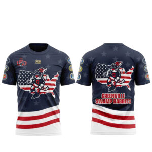 Greenville Swamp Rabbits Military Appreciation 2026 T-Shirt
