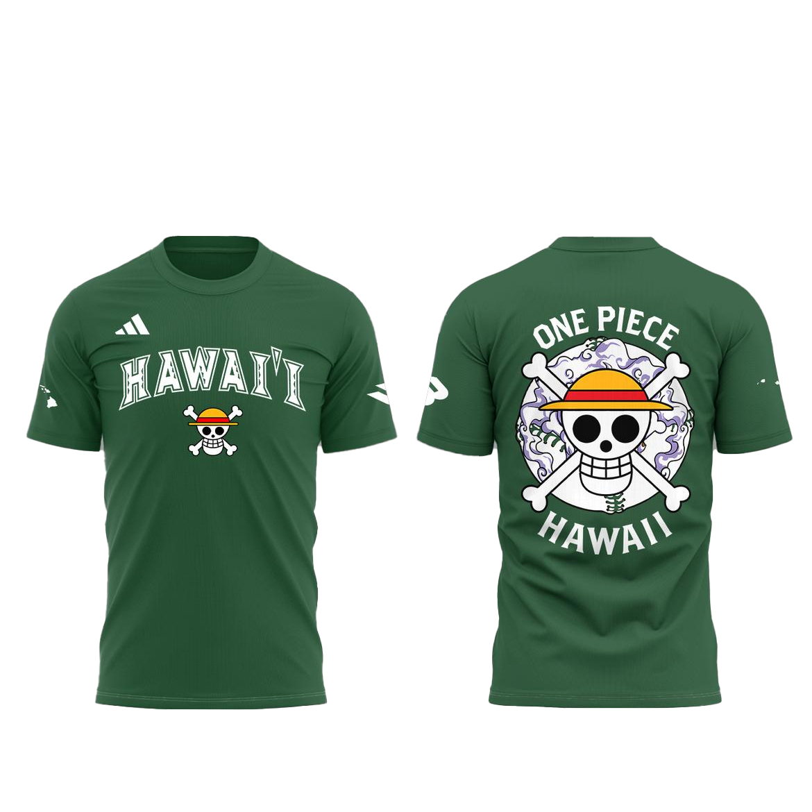 Hawaii Rainbow Warriors 2026 One Piece Night Celebrate Shirt 1 Hawaii Rainbow Warriors 2026 One Piece Night Celebrate T-Shirt
