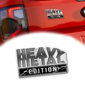 Heavy Metal Car Emblem