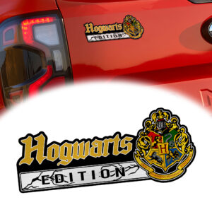 Hogwarts Edition Laser Engraved Car Emblem Version 2