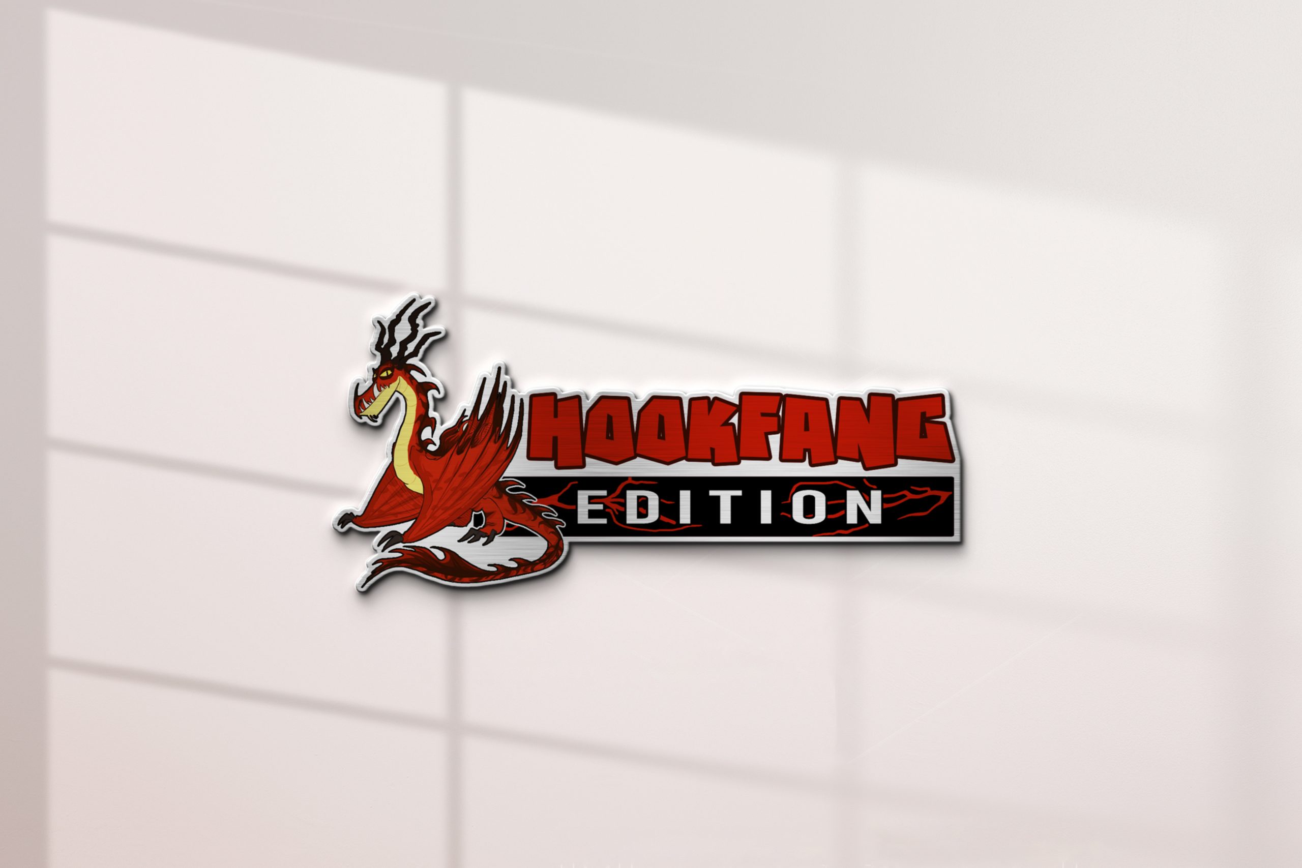 Hookfang Edition Engraved Car Emblem Version 2 2 Hookfang Edition Engraved Car Emblem Version 2 - Image 2