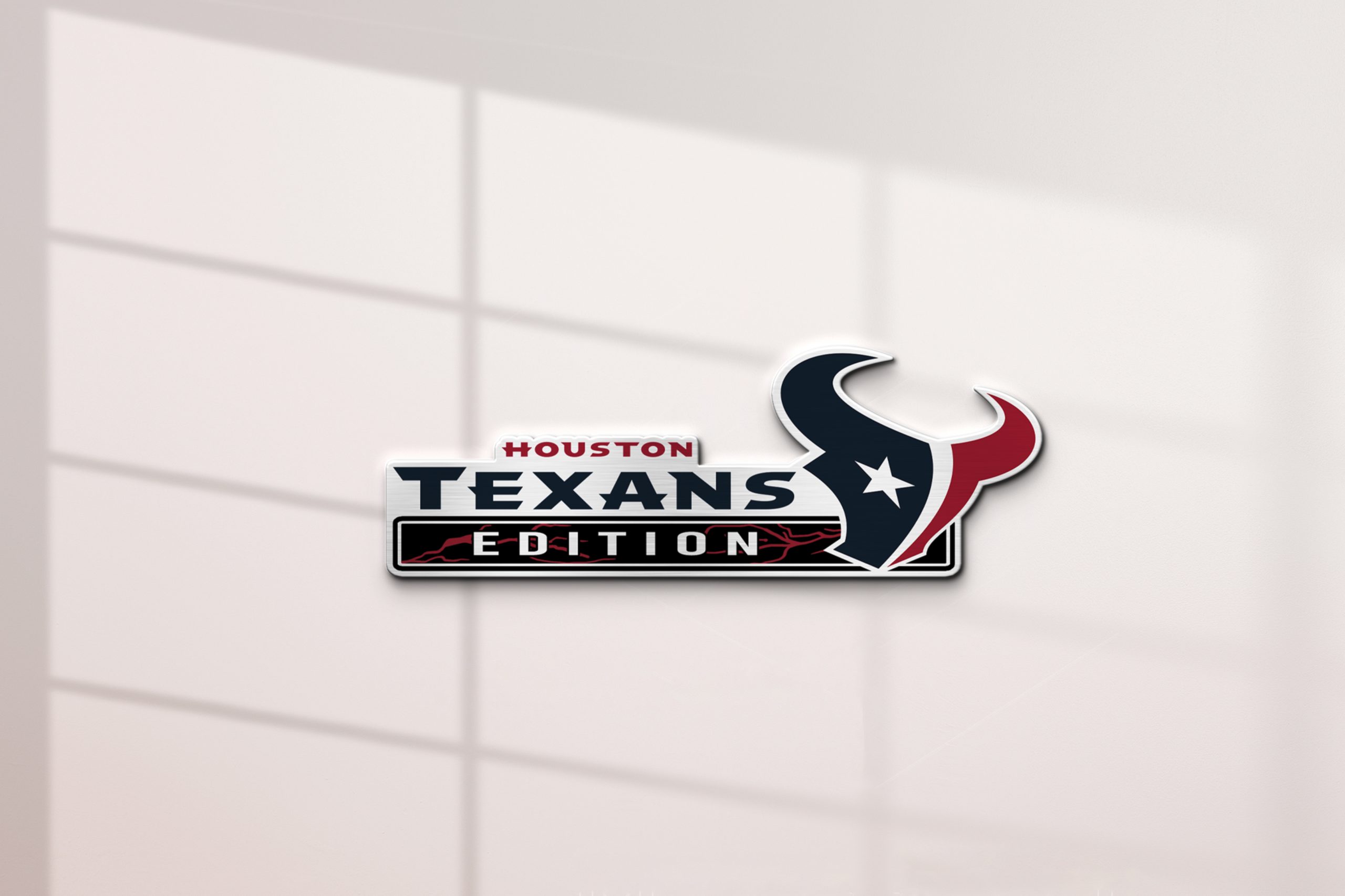 Houston Texans Original Edition Acrylic Car Emblem 2 Houston Texans Original Edition Acrylic Car Emblem - Image 2