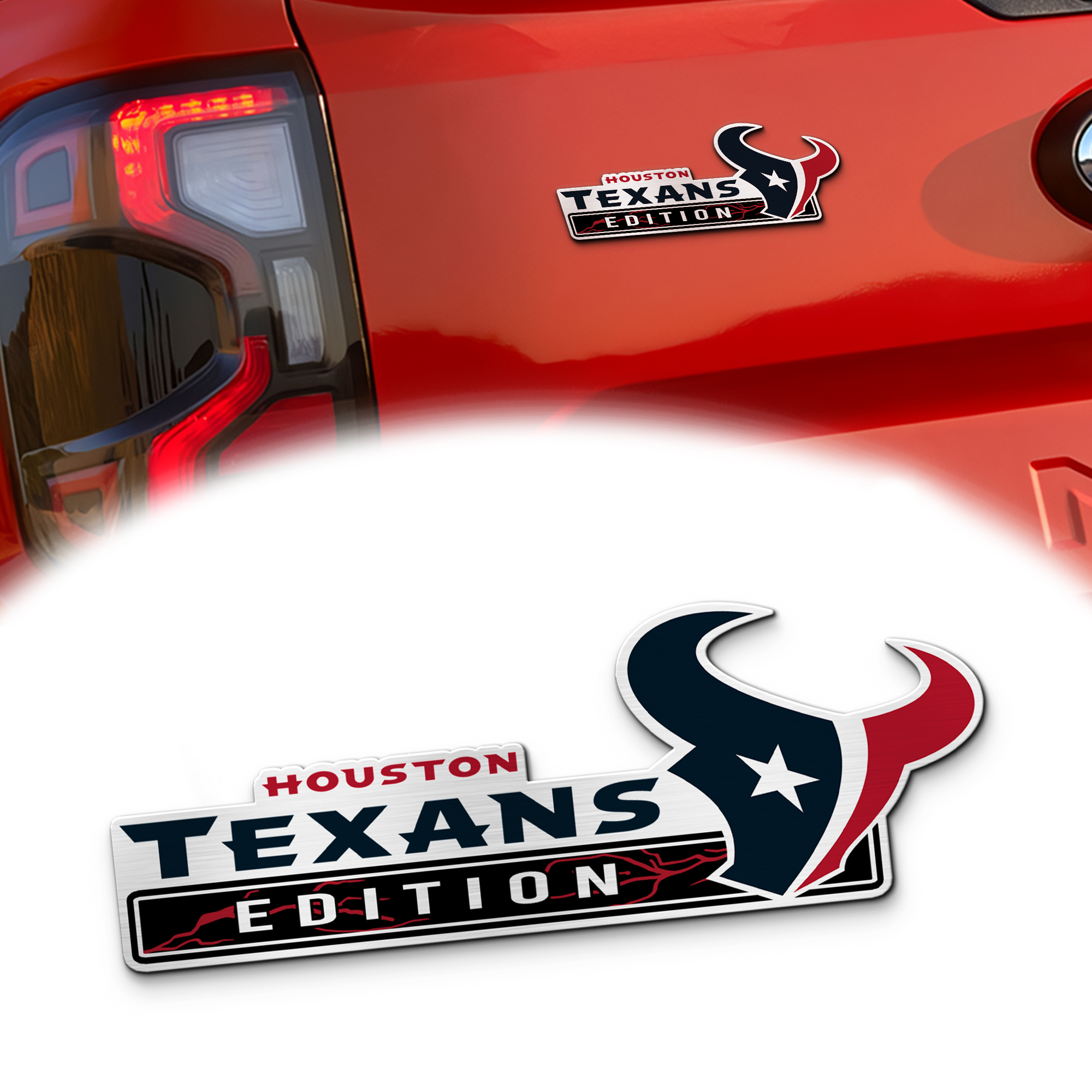 Houston Texans Original Edition Acrylic Car Emblem 1 Houston Texans Original Edition Acrylic Car Emblem