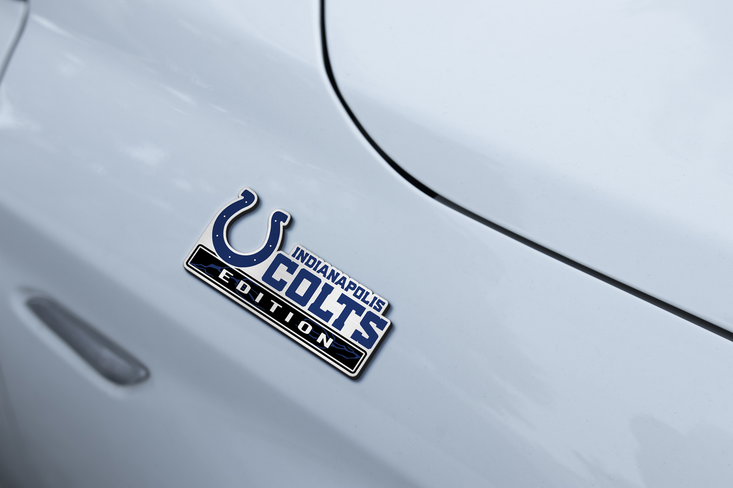 Indianapolis Colts Original Edition Acrylic Car Emblem 6 Indianapolis Colts Original Edition Acrylic Car Emblem - Image 6