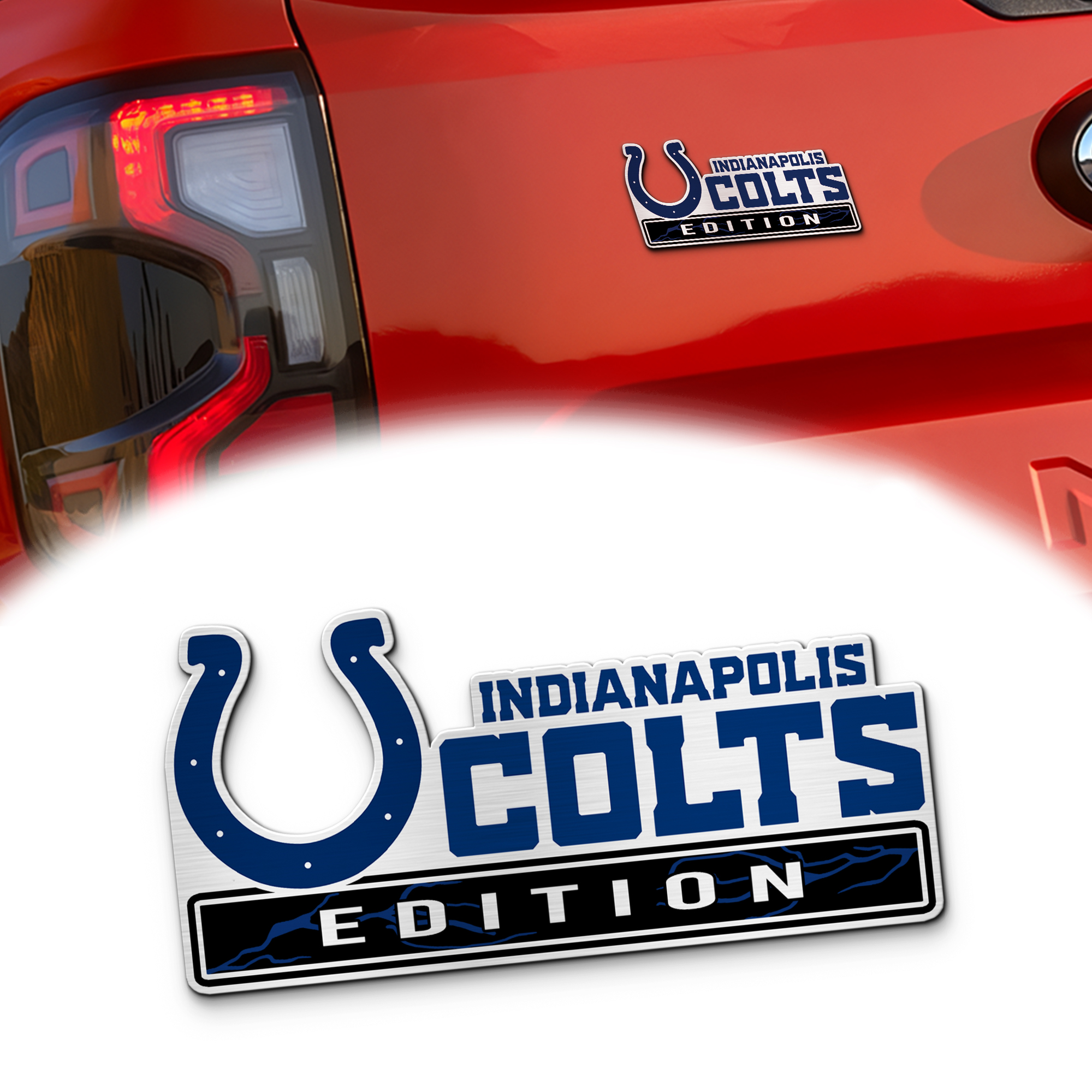 Indianapolis Colts Original Edition Acrylic Car Emblem 1 Indianapolis Colts Original Edition Acrylic Car Emblem