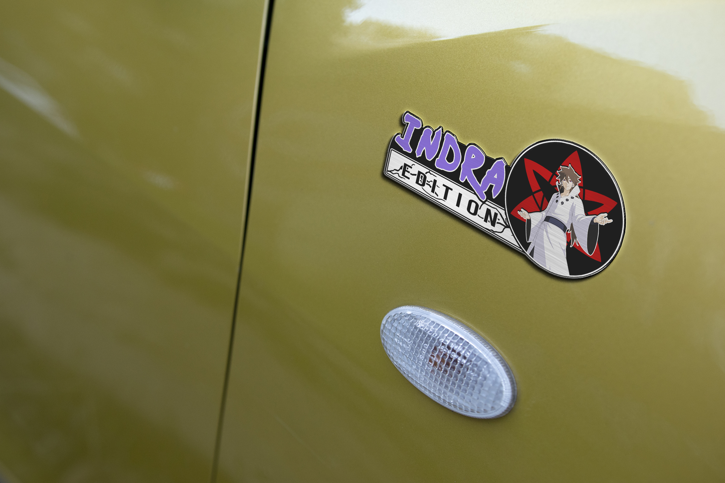 Indra Ōtsutsuki Edition Laser Engraved Car Name Emblem 6 Indra Ōtsutsuki Edition Laser Engraved Car Name Emblem - Image 6