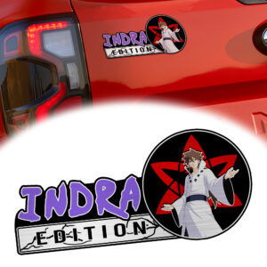 Indra Ōtsutsuki Edition Laser Engraved Car Name Emblem