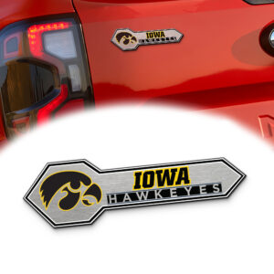 Iowa Hawkeyes Edition Acrylic Car Name Emblem