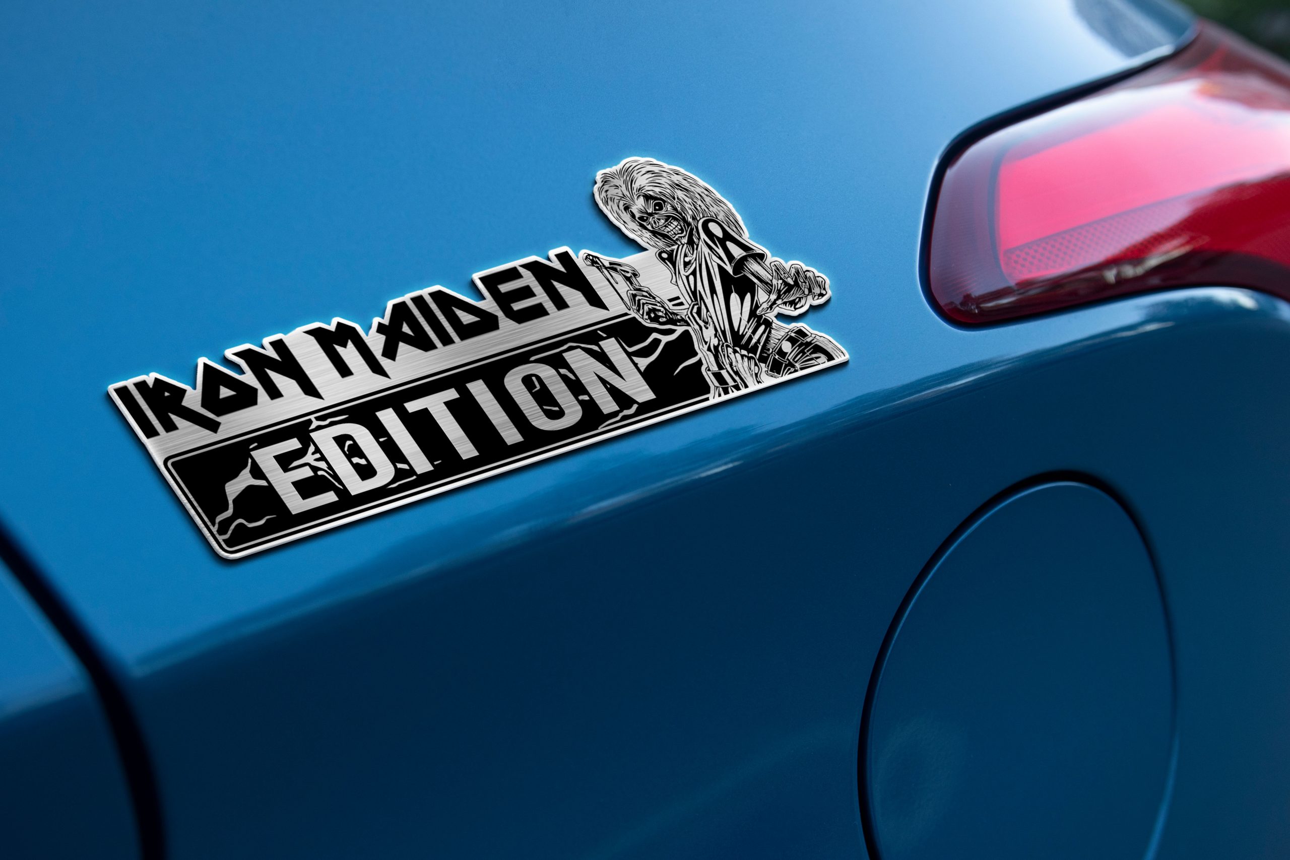 Iron Maiden The Killers Album Edition Laser Engraved Car Name Emblem 2 Iron Maiden The Killers Album Edition Laser Engraved Car Name Emblem - Image 2