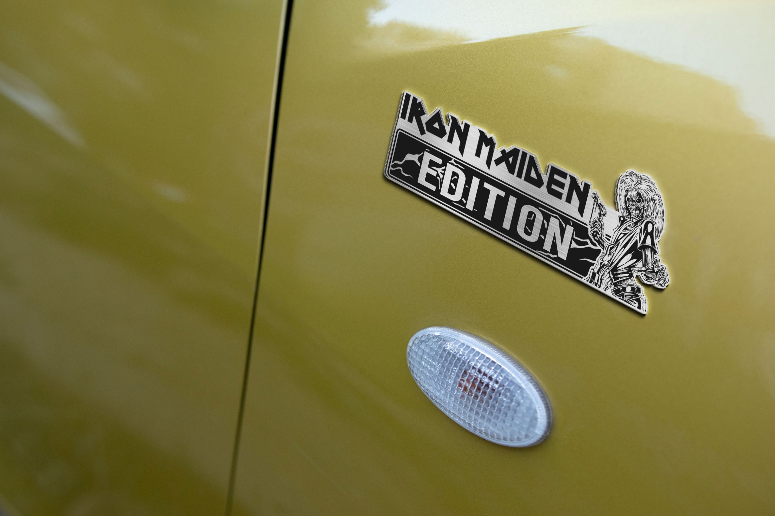 Iron Maiden The Killers Album Edition Laser Engraved Car Name Emblem 4 Iron Maiden The Killers Album Edition Laser Engraved Car Name Emblem - Image 4