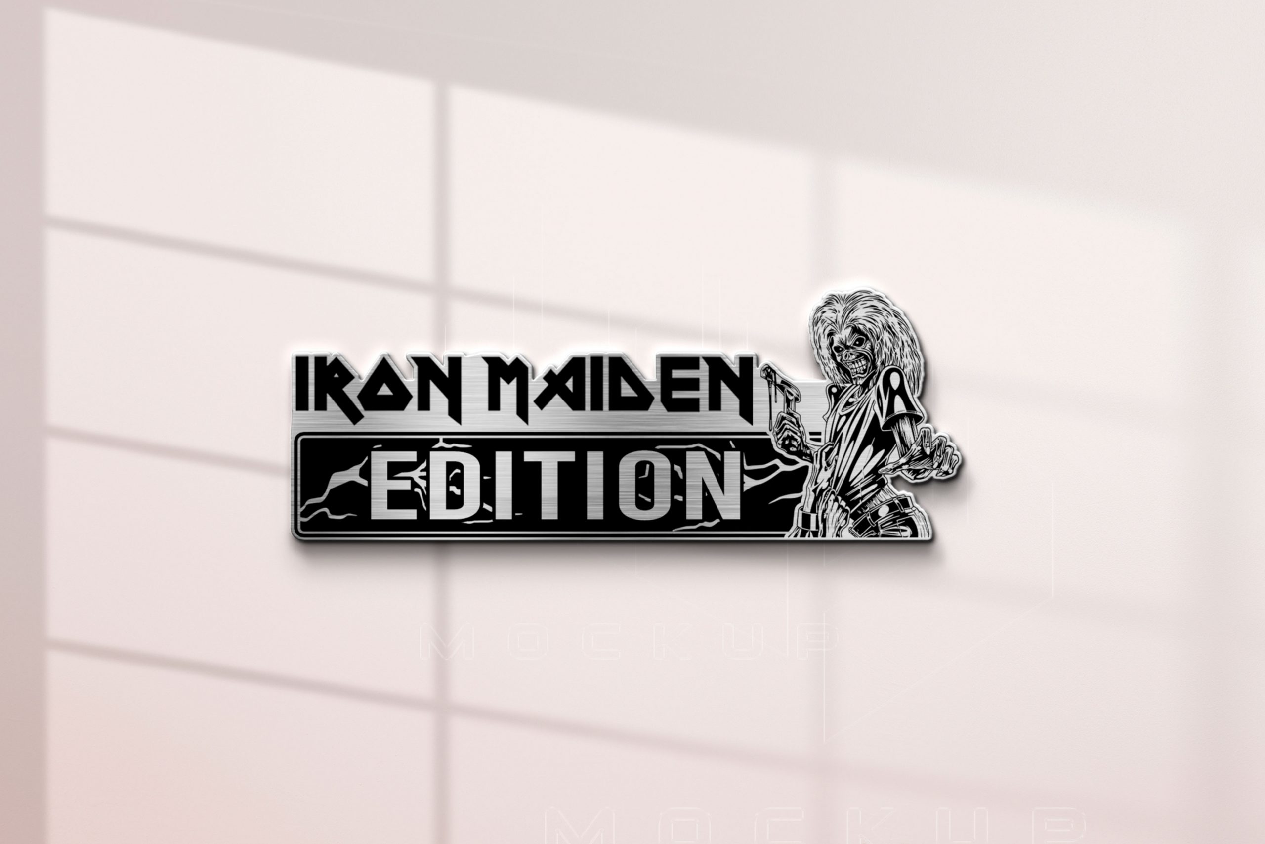 Iron Maiden The Killers Album Edition Laser Engraved Car Name Emblem 6 Iron Maiden The Killers Album Edition Laser Engraved Car Name Emblem - Image 6