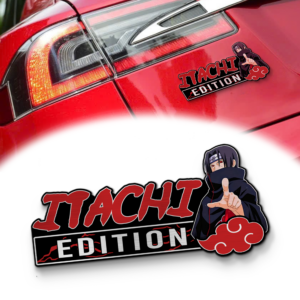 Itachi Edition Laser-Engraved Car Name Emblem