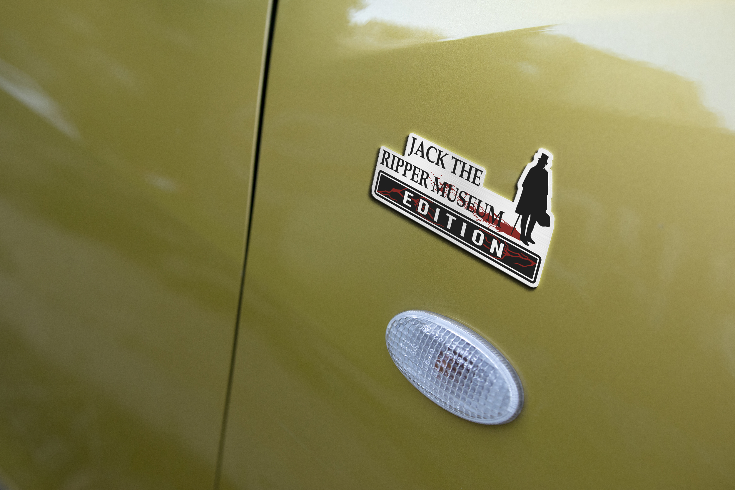 Jack The Ripper Museum Edition Acrylic Car Emblem 5 Jack The Ripper Museum Edition Acrylic Car Emblem - Image 5