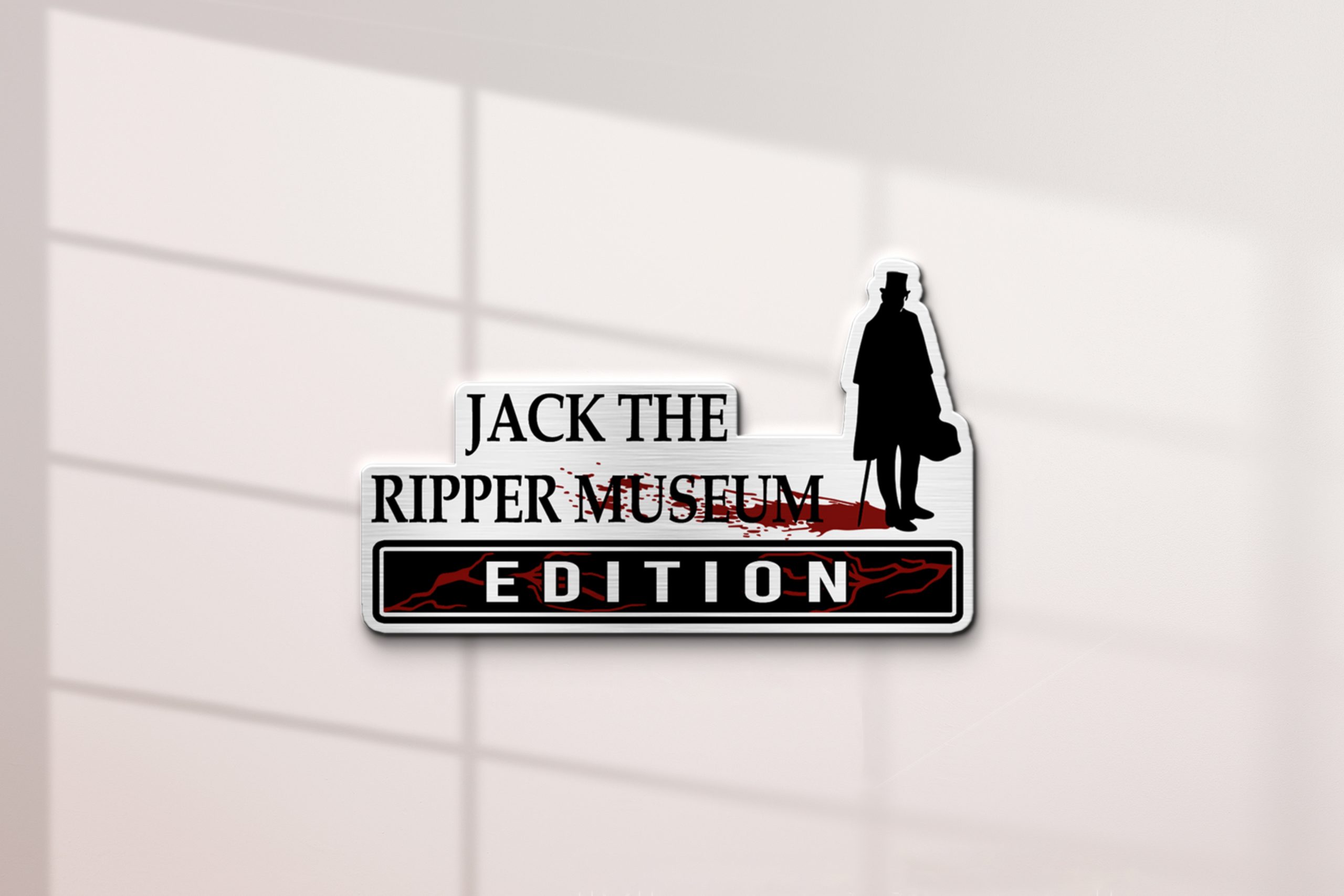 Jack The Ripper Museum Edition Acrylic Car Emblem 2 Jack The Ripper Museum Edition Acrylic Car Emblem - Image 2