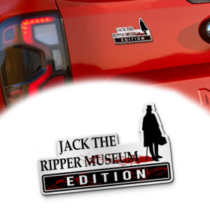 Jack The Ripper Museum Edition Acrylic Car Emblem