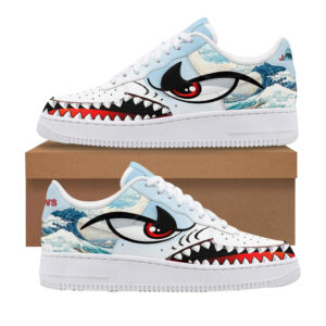 Jaws Air Force 1 Shoes Sneakers