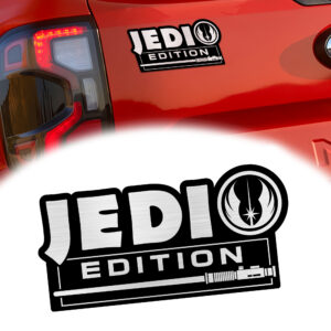 Jedi Laser Engraved Car Emblem Version 1