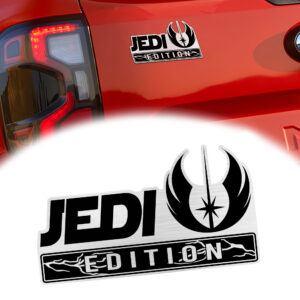 Jedi Laser Engraved Car Emblem Version 2