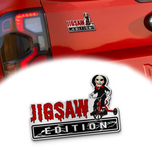 Jig Saw Edition Acrylic Car Emblem
