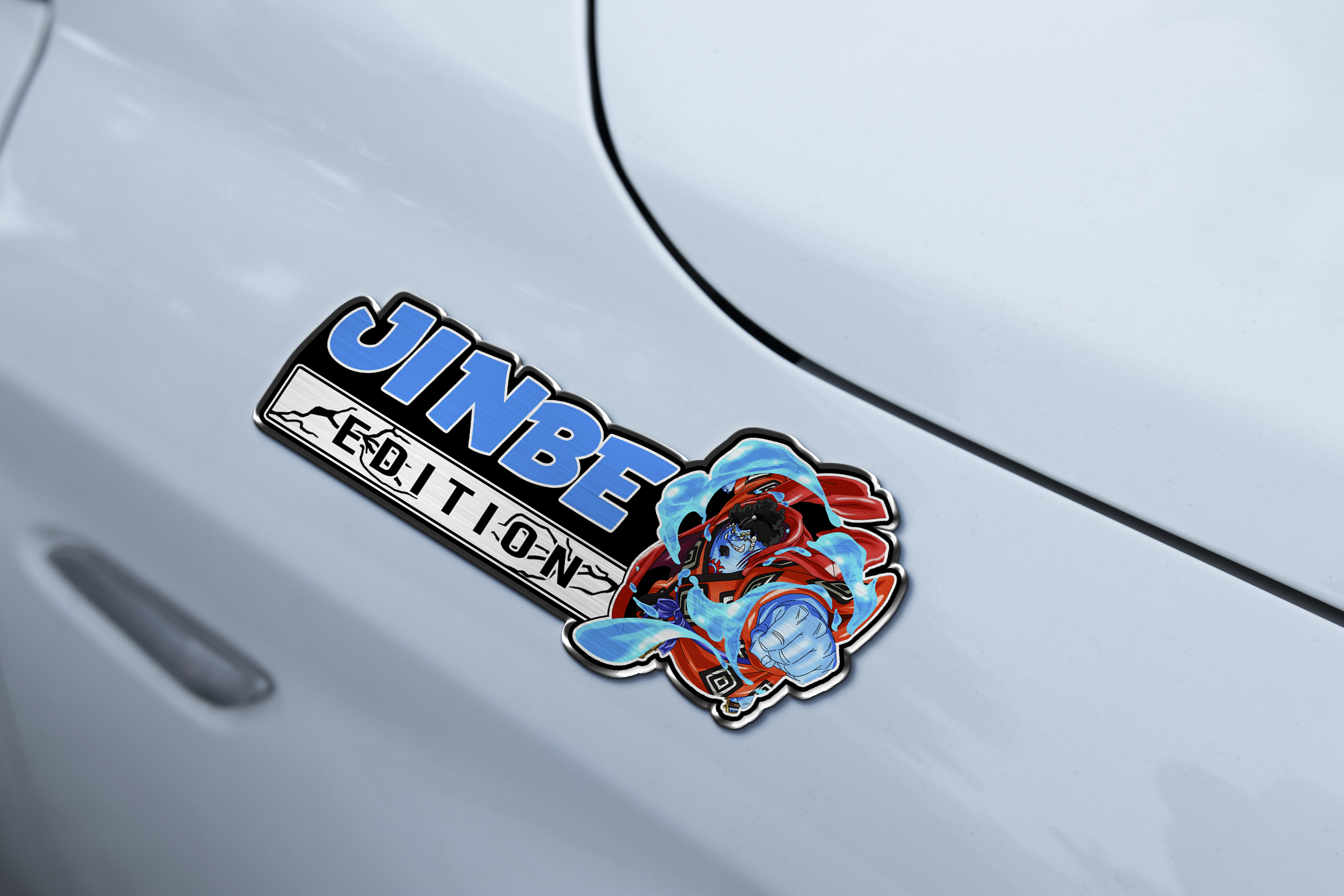 Jinbe Edition Laser Engraved Car Emblem 5 Jinbe Edition Laser Engraved Car Emblem - Image 5