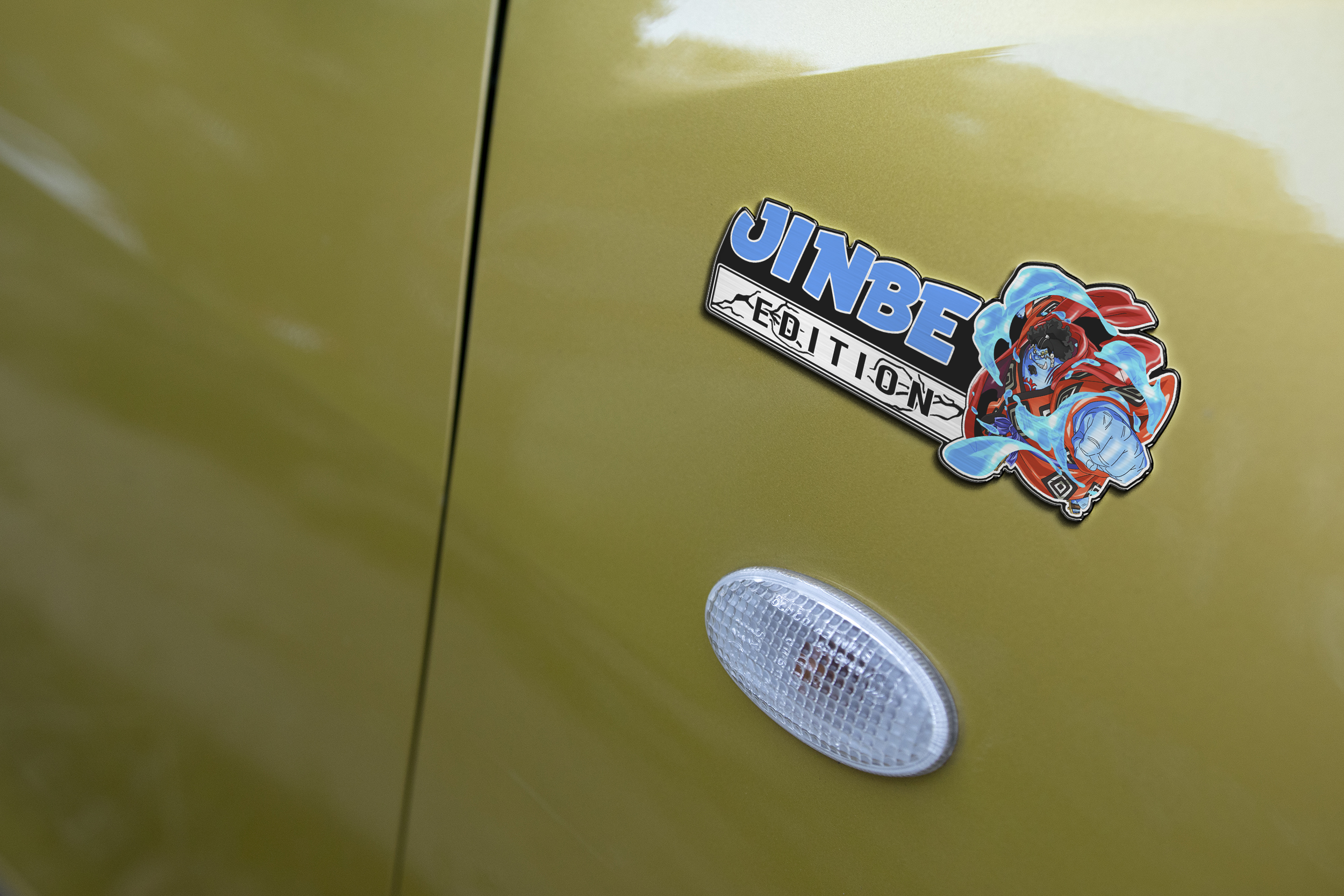 Jinbe Edition Laser Engraved Car Emblem 6 Jinbe Edition Laser Engraved Car Emblem - Image 6