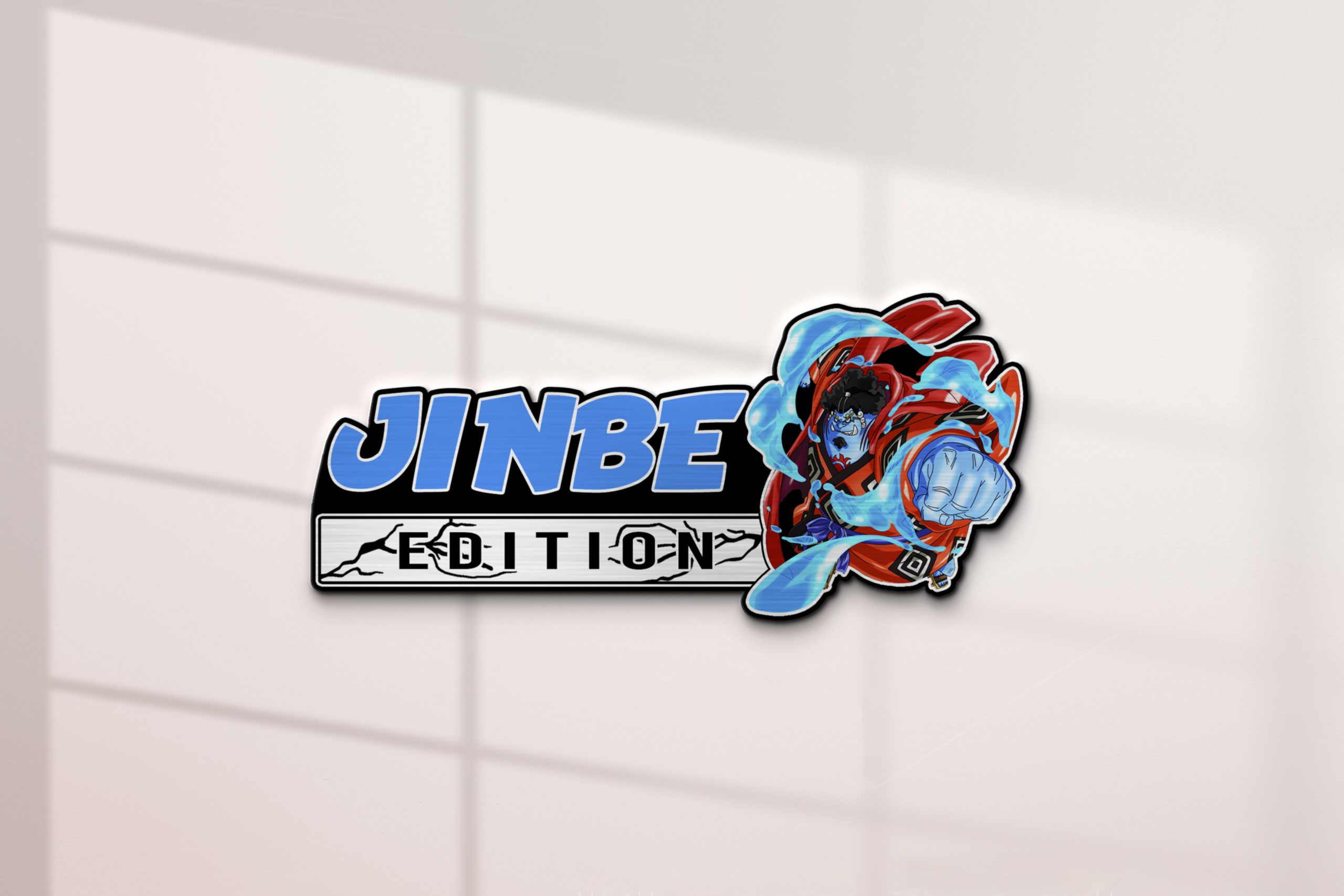 Jinbe Edition Laser Engraved Car Emblem 2 Jinbe Edition Laser Engraved Car Emblem - Image 2